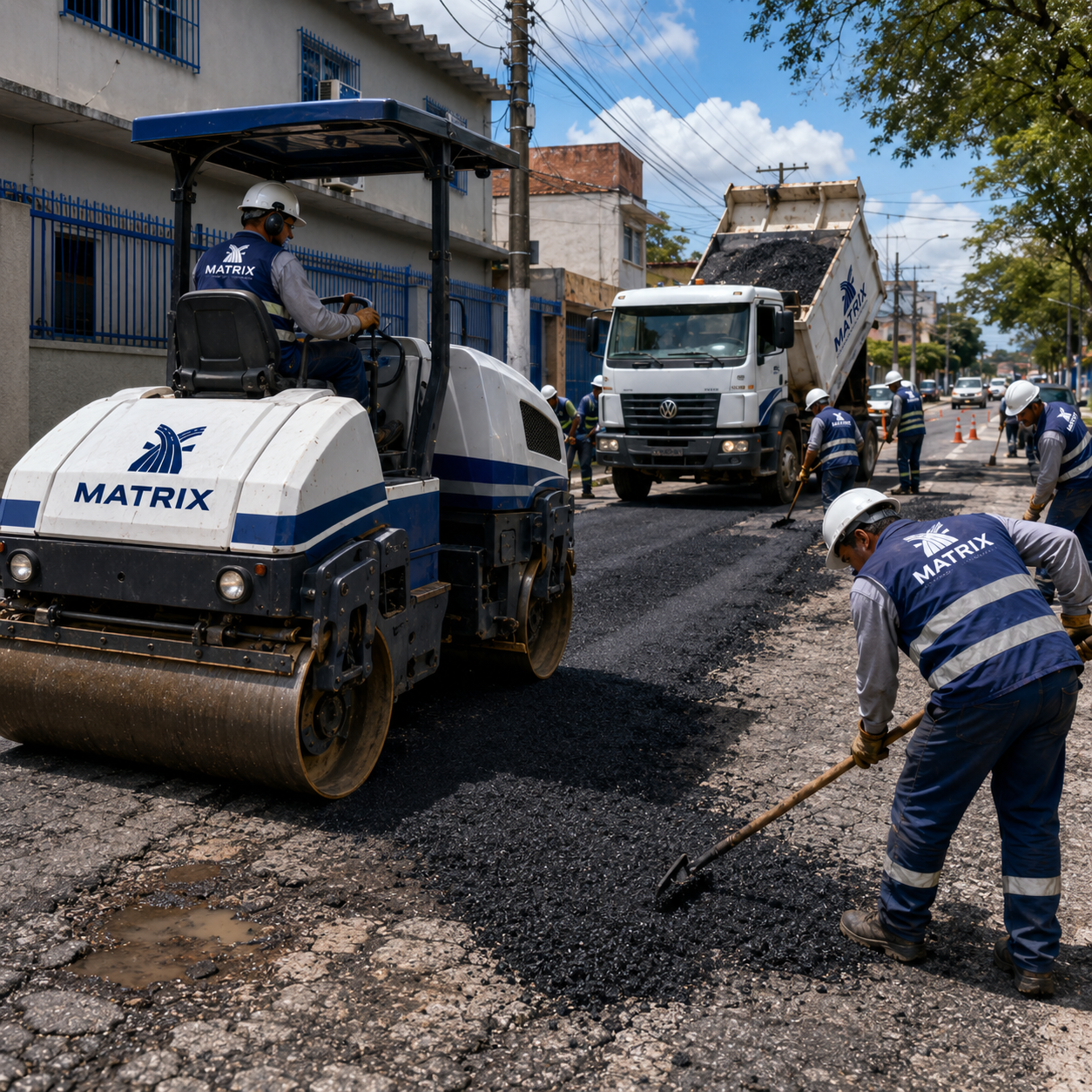Obras rodoviárias